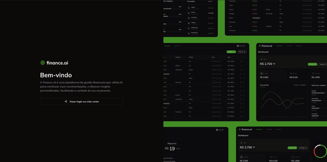 Sistema de gestão de finanças pessoal